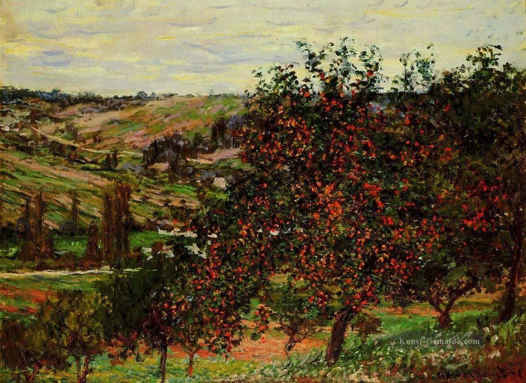 Apfelbäume in der Nähe Vetheuil Claude Monet Ölgemälde